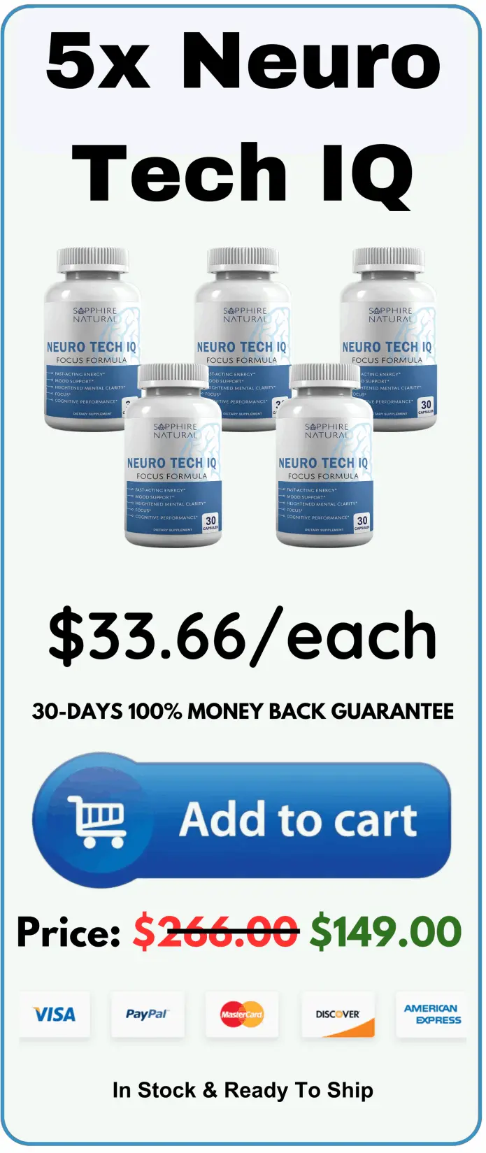 Neuro Tech IQ offer package price